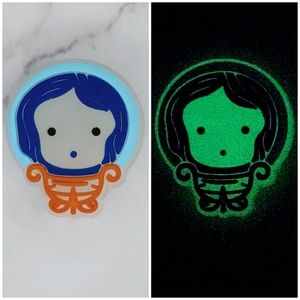 Glow in The Dark Haunted Mansion Crocs Charm